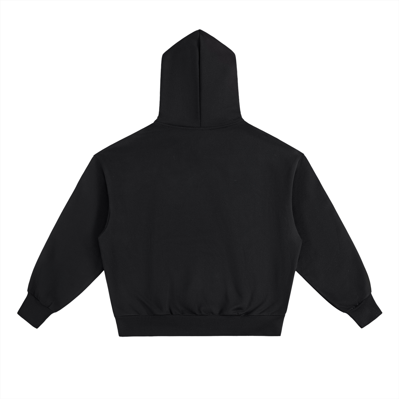 Essential Heavyweight Fleece Hoodie(Black)